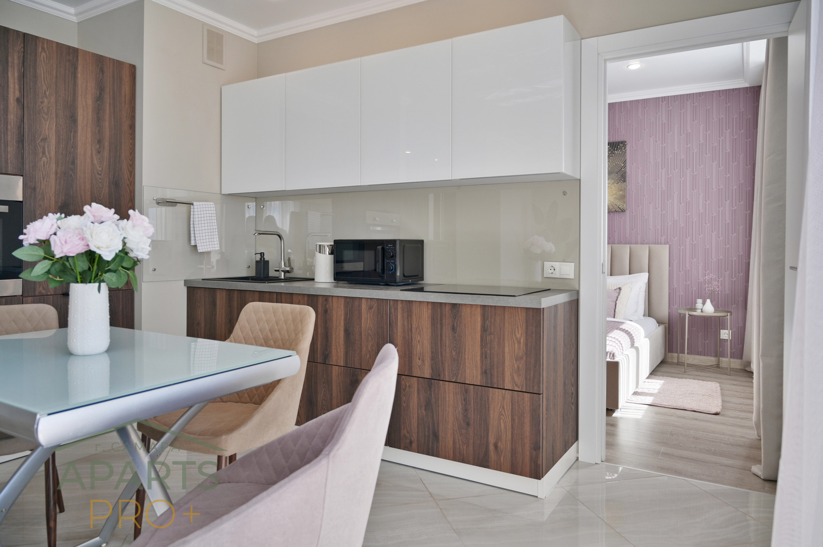 Квартира Aparts Pro Стильная евро 2-ком в центре Самары