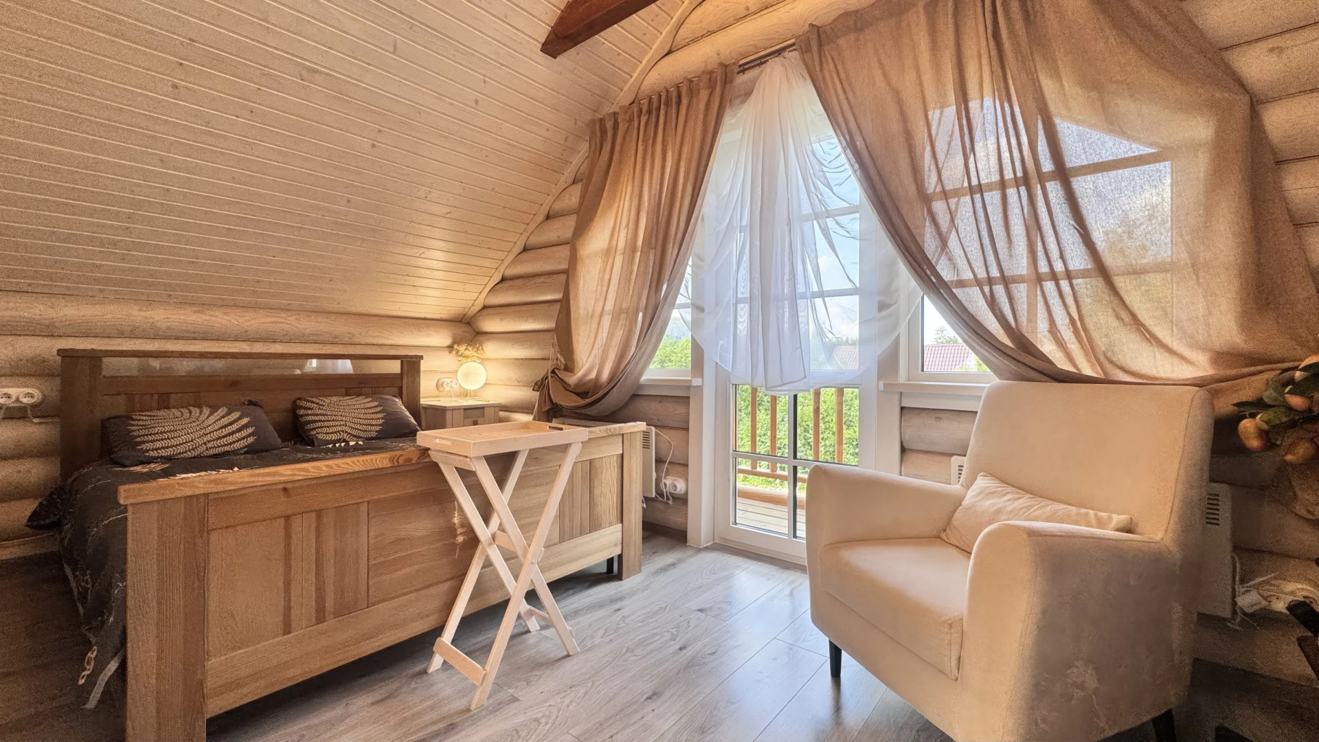 Частный дом Усадьба "Ладожские этюды" у подножия горы Хийденвуори