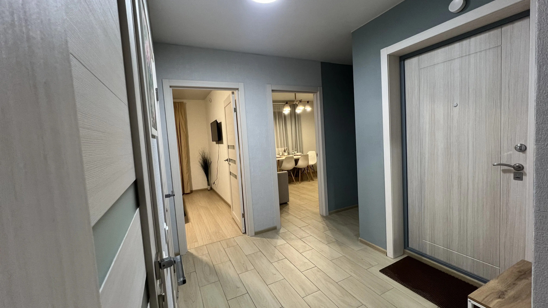 Квартира новая 2х комнатная 2 кровати