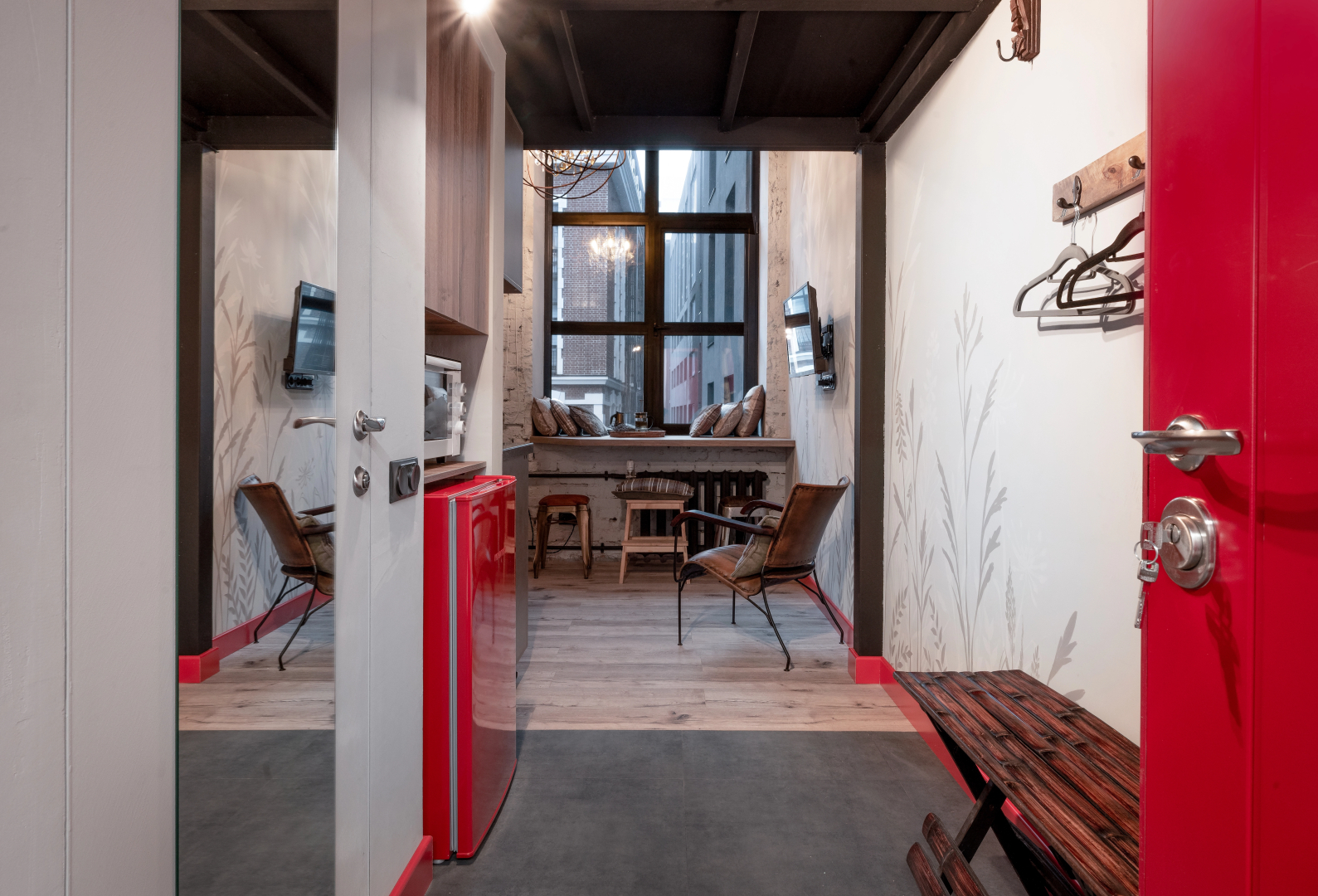 Квартира Moscow Deluxe Apartments Soho Bohemian Loft