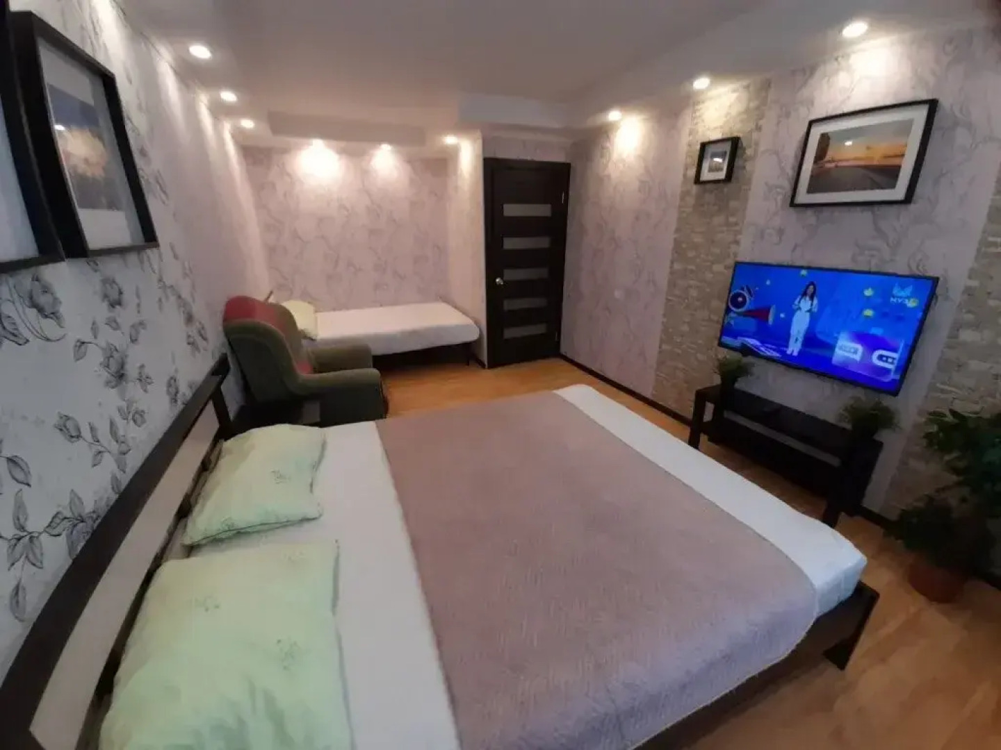 Апартаменты с 1 комнатой недалеко от центра города (КВАРТИРА51)