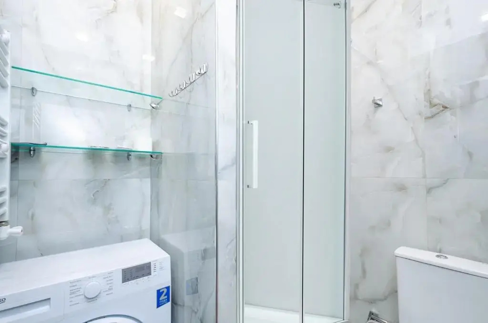 Квартира Двухкомнатная в Центре со Свежим Ремонтом