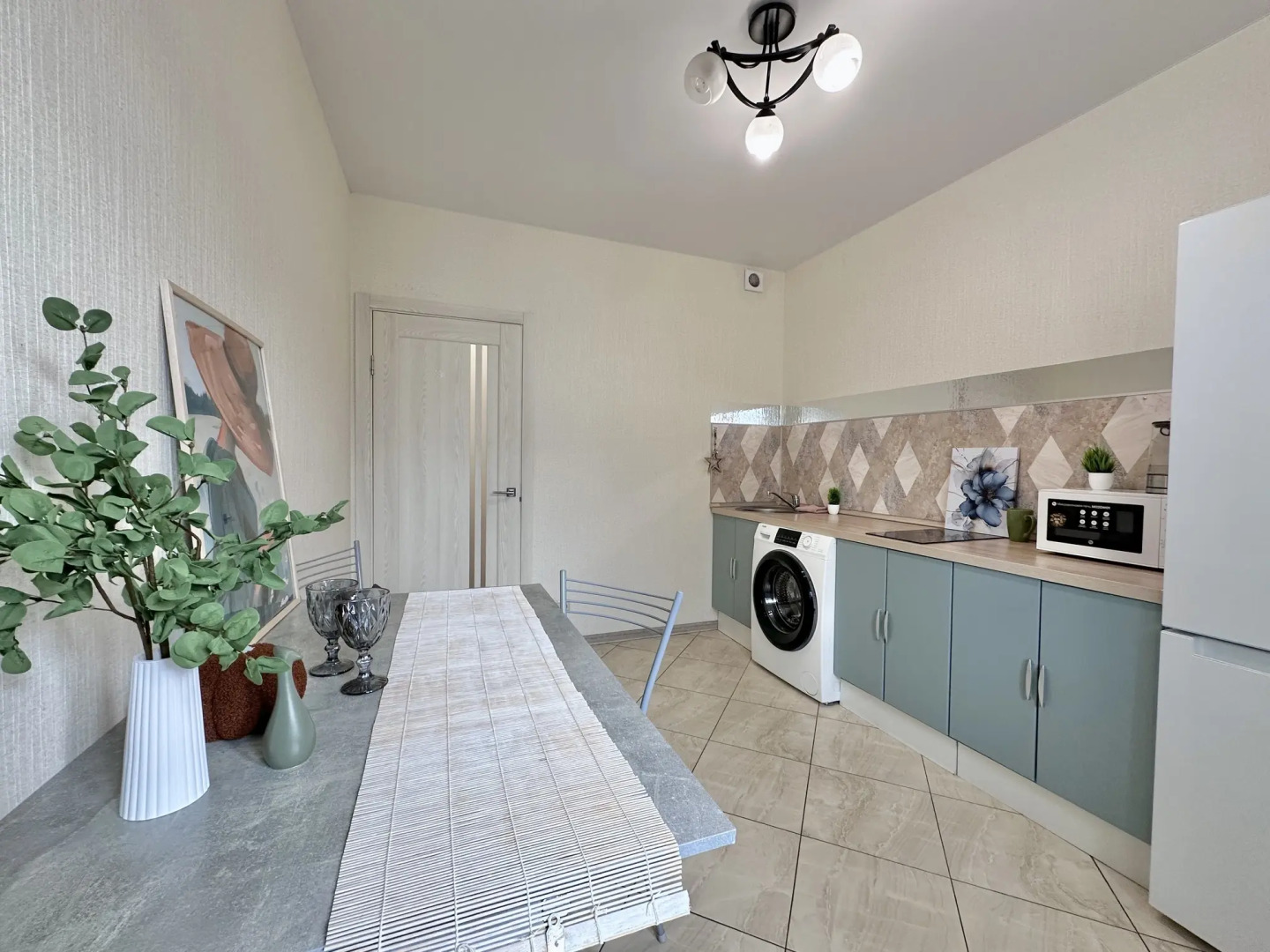 Просторная квартира Sunmarine  на метро Солнцево