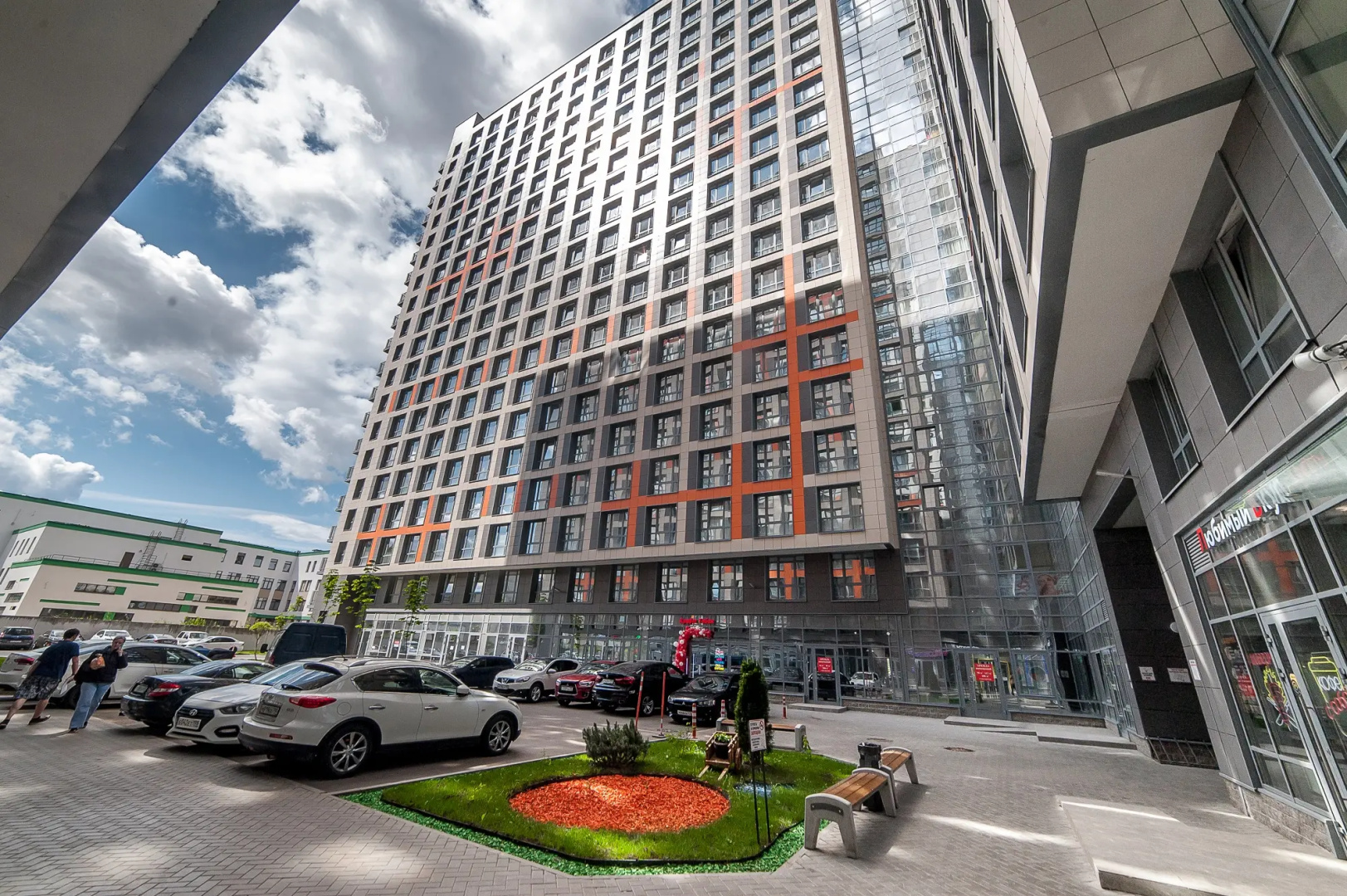 Apartments GLOBALSTAY. Новые студии 5 мин до метро Парнас