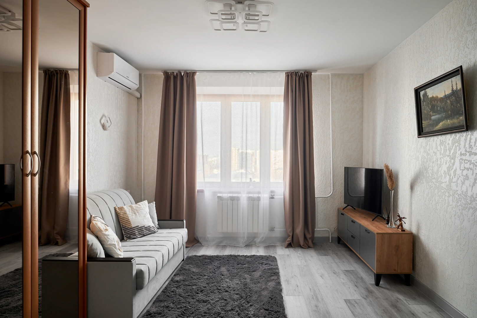 Квартира Однушка для четверых и питомца