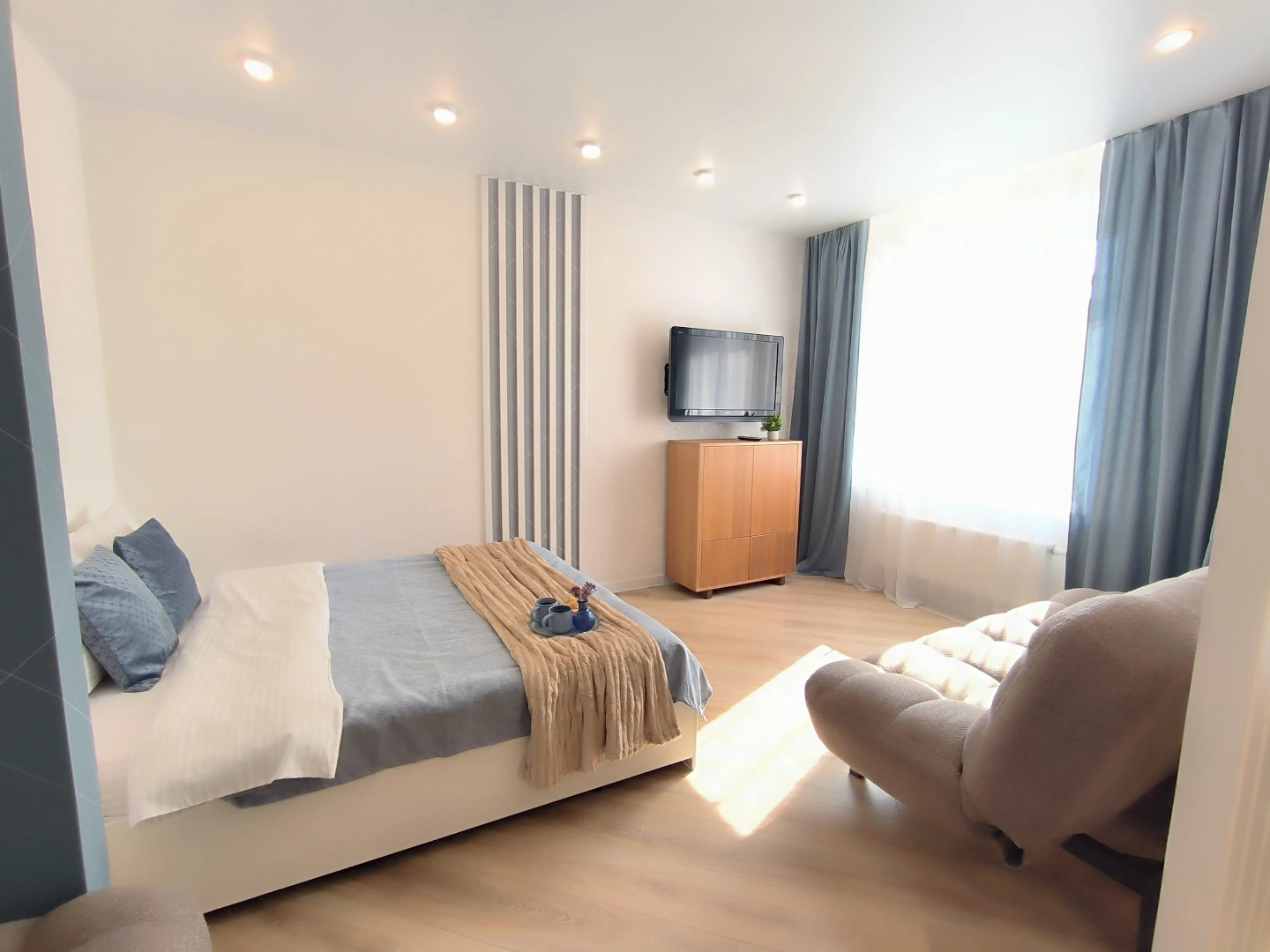 Квартира Студия Кедр возле НТЦ НОВАТЭК