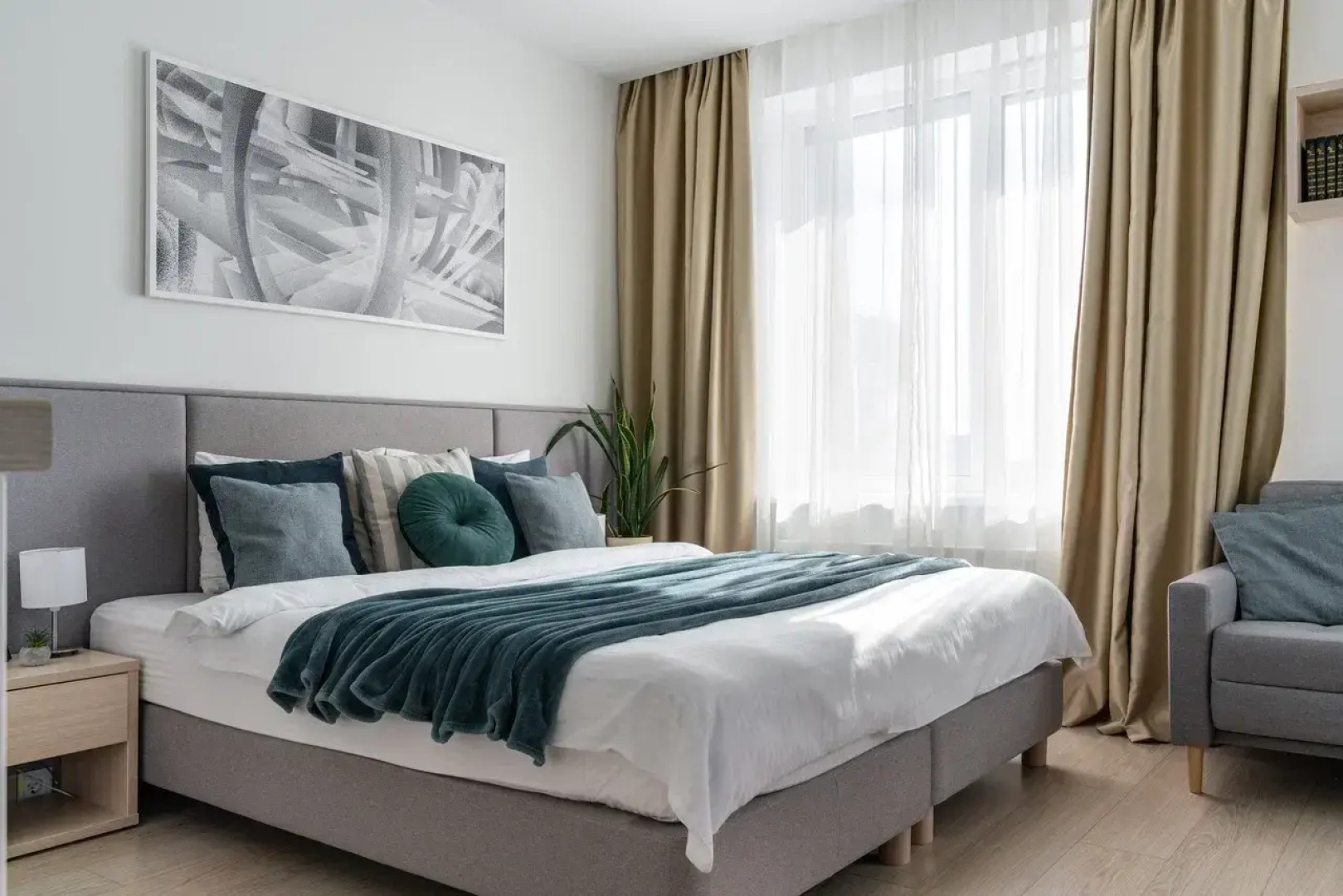 Апартаменты Family Apartment с панорамным видом на город