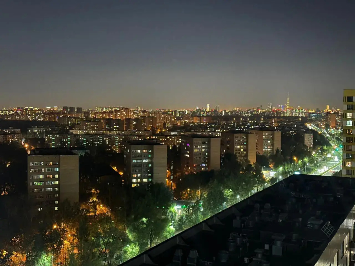 Квартира Просторная с красивым видом в центре