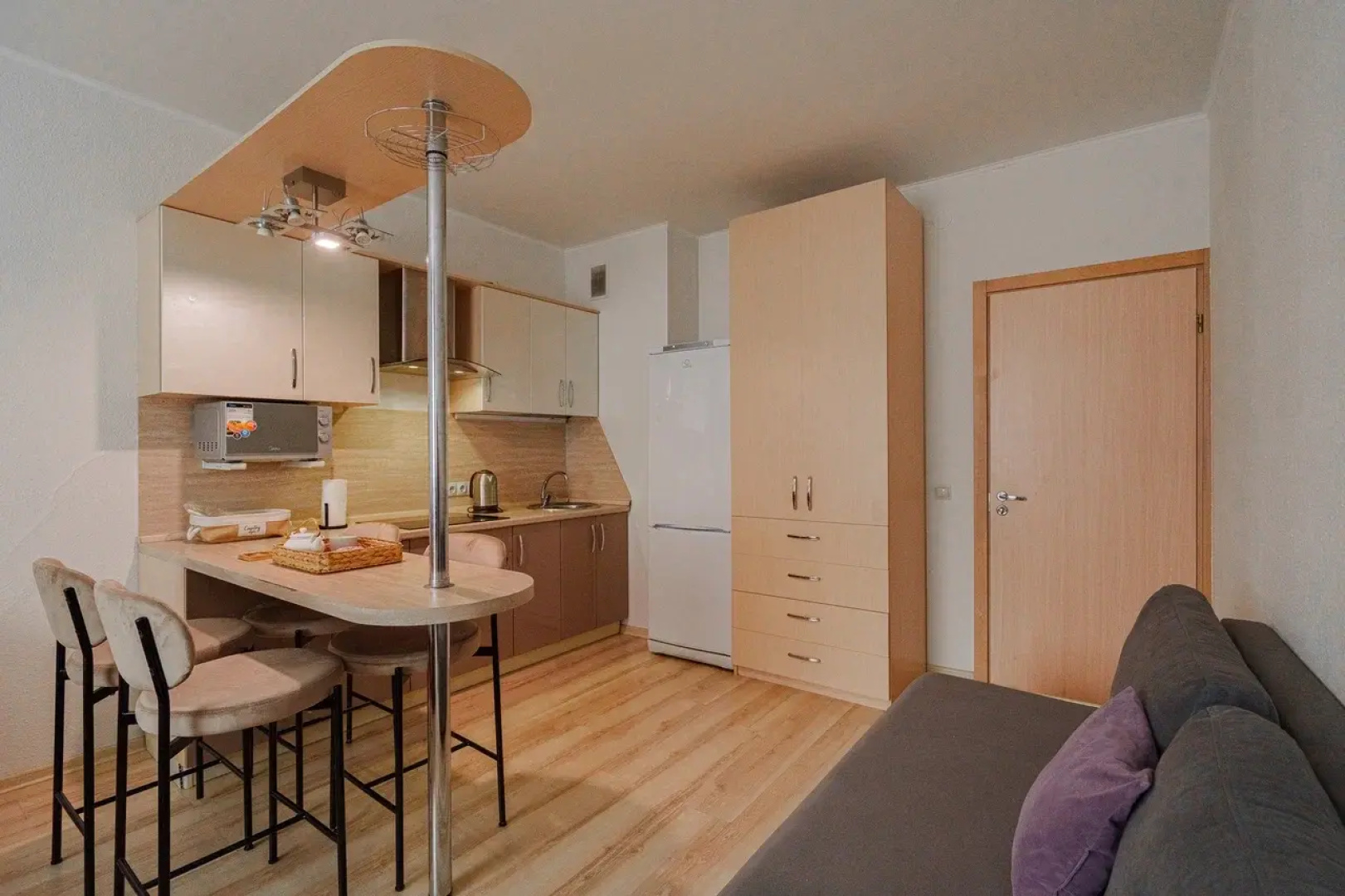 Апартамент UNO APART на Степана Разина 2 40 м²  2 кровати