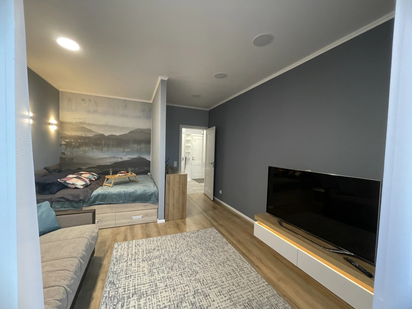 Квартира Стильный Apart с Панорамным Видом в Центре