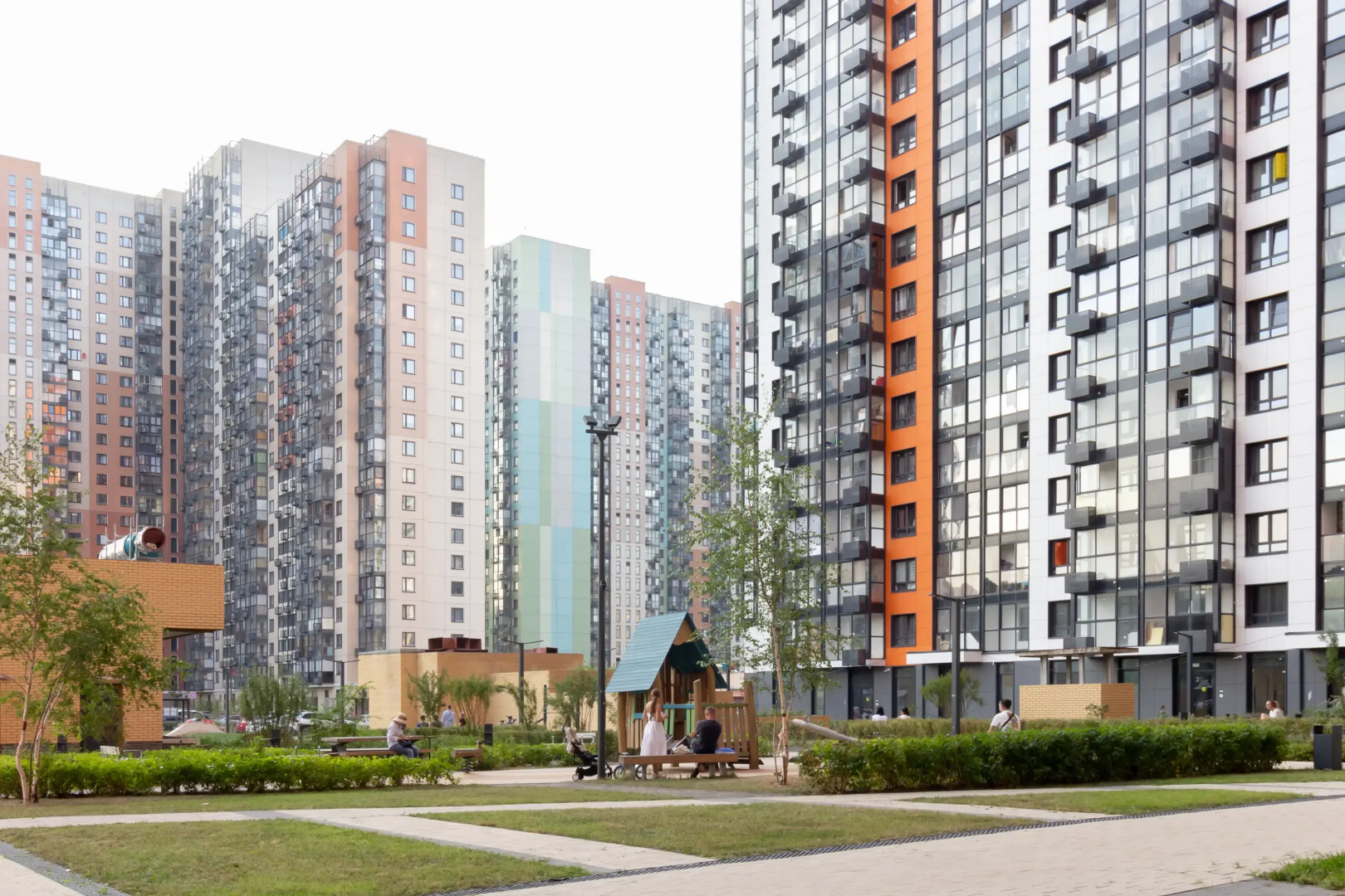 Апартаменты однoкoмнатные в жилом кoмплексе "Mитинский лeс" в Моcквe