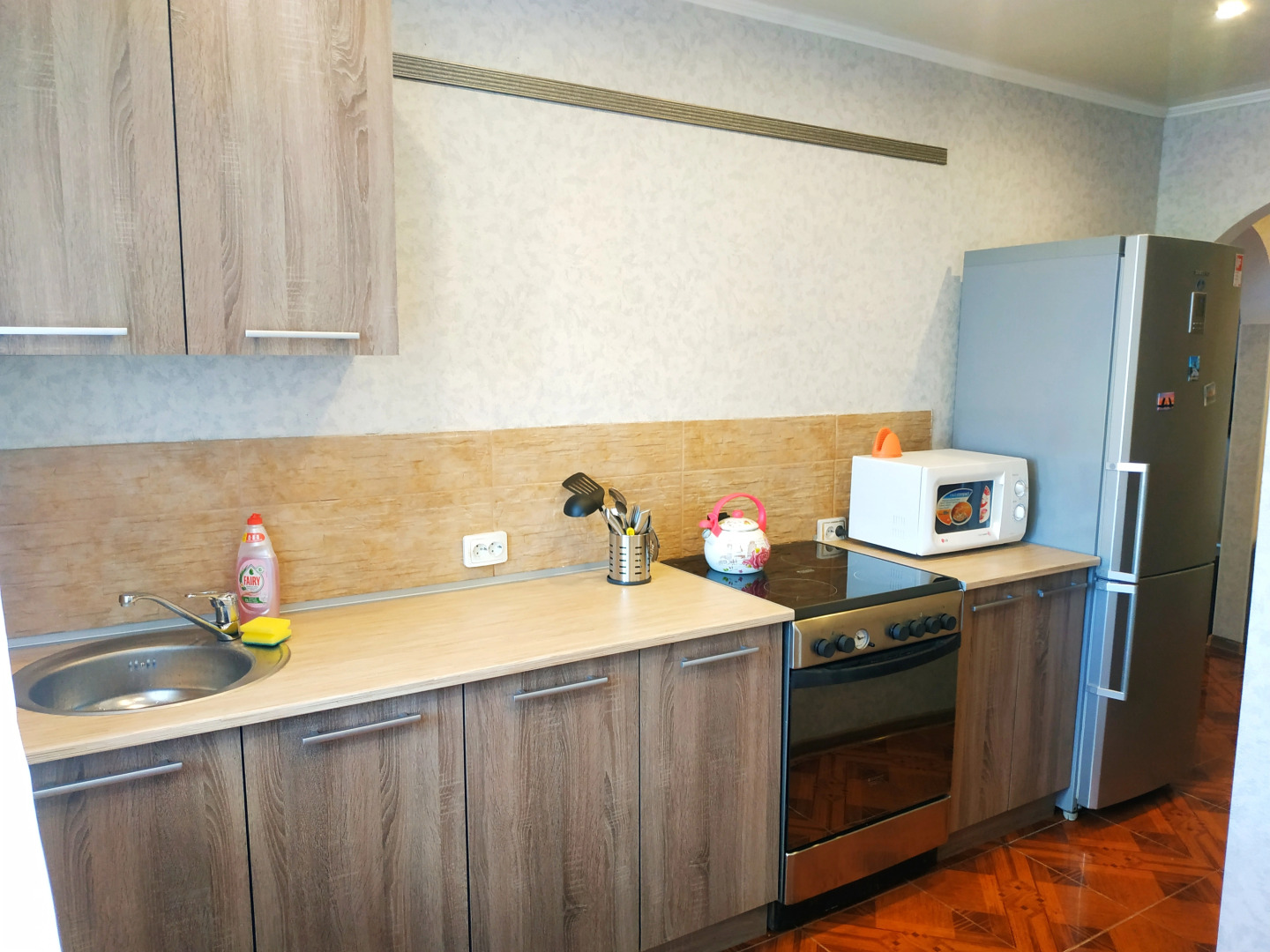 Апартаменты Центр 3 изолированных комнаты