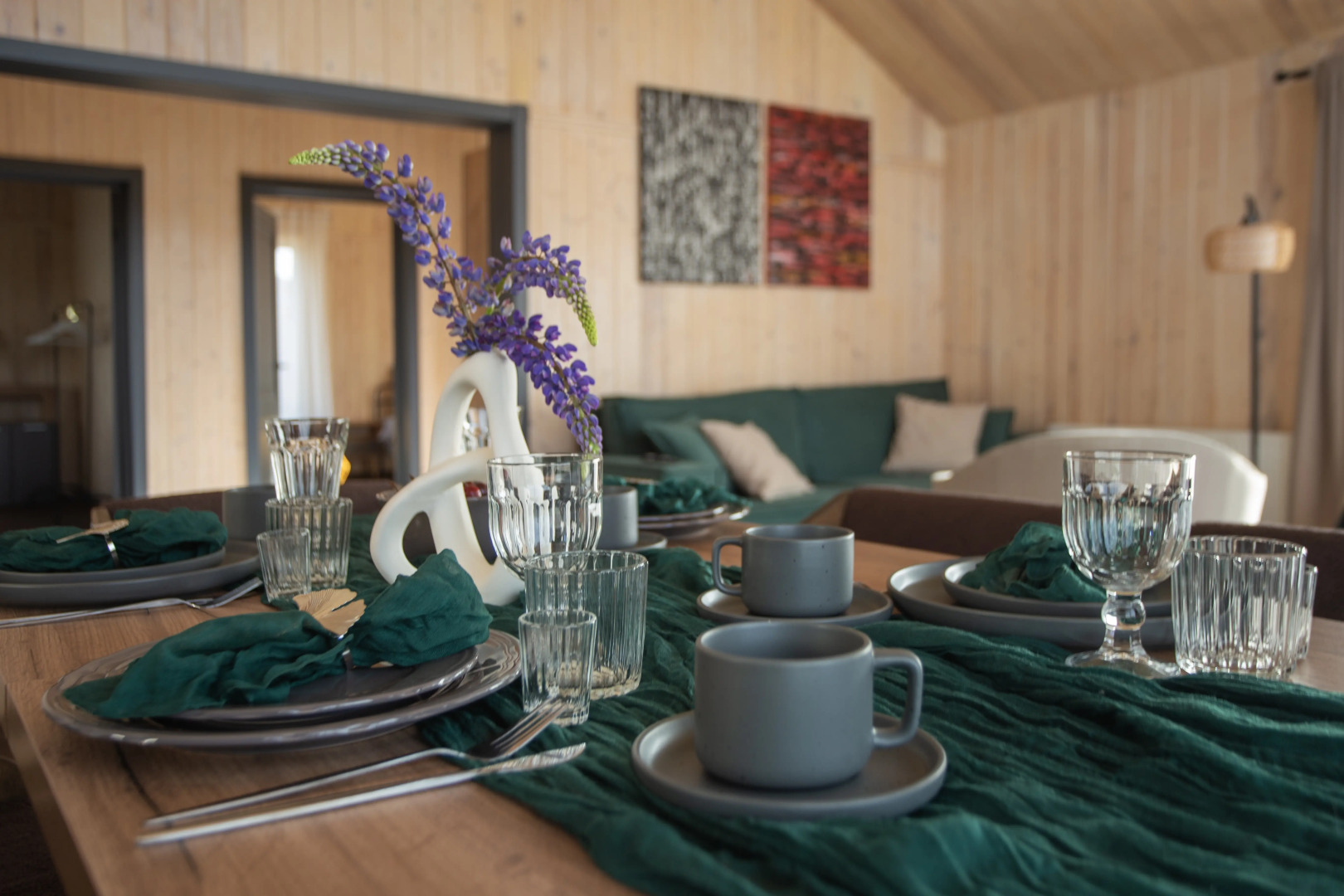 Частный дом Барнхауз у озера