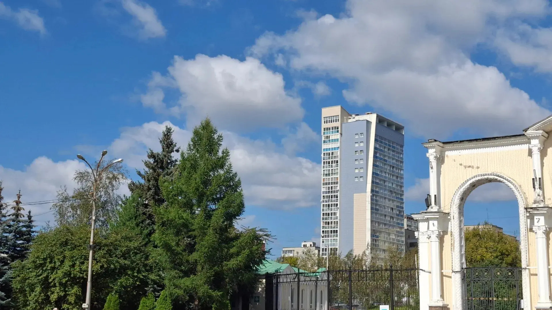 Апартаменты Просторные с видом на парк