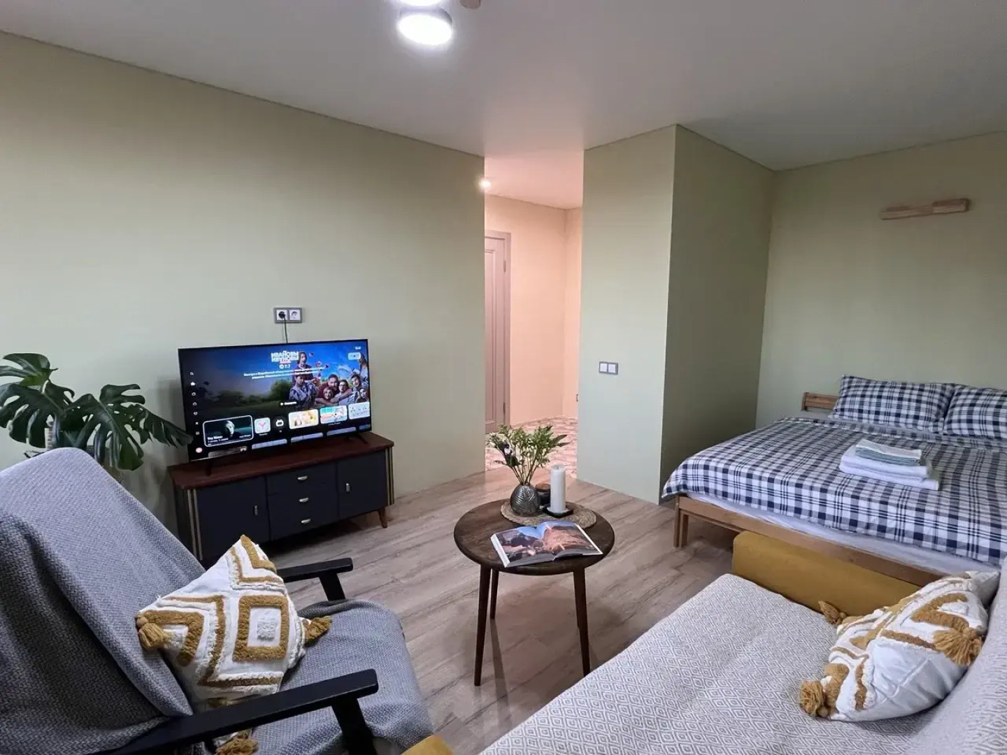 Квартира Уютная с видом на Волгу