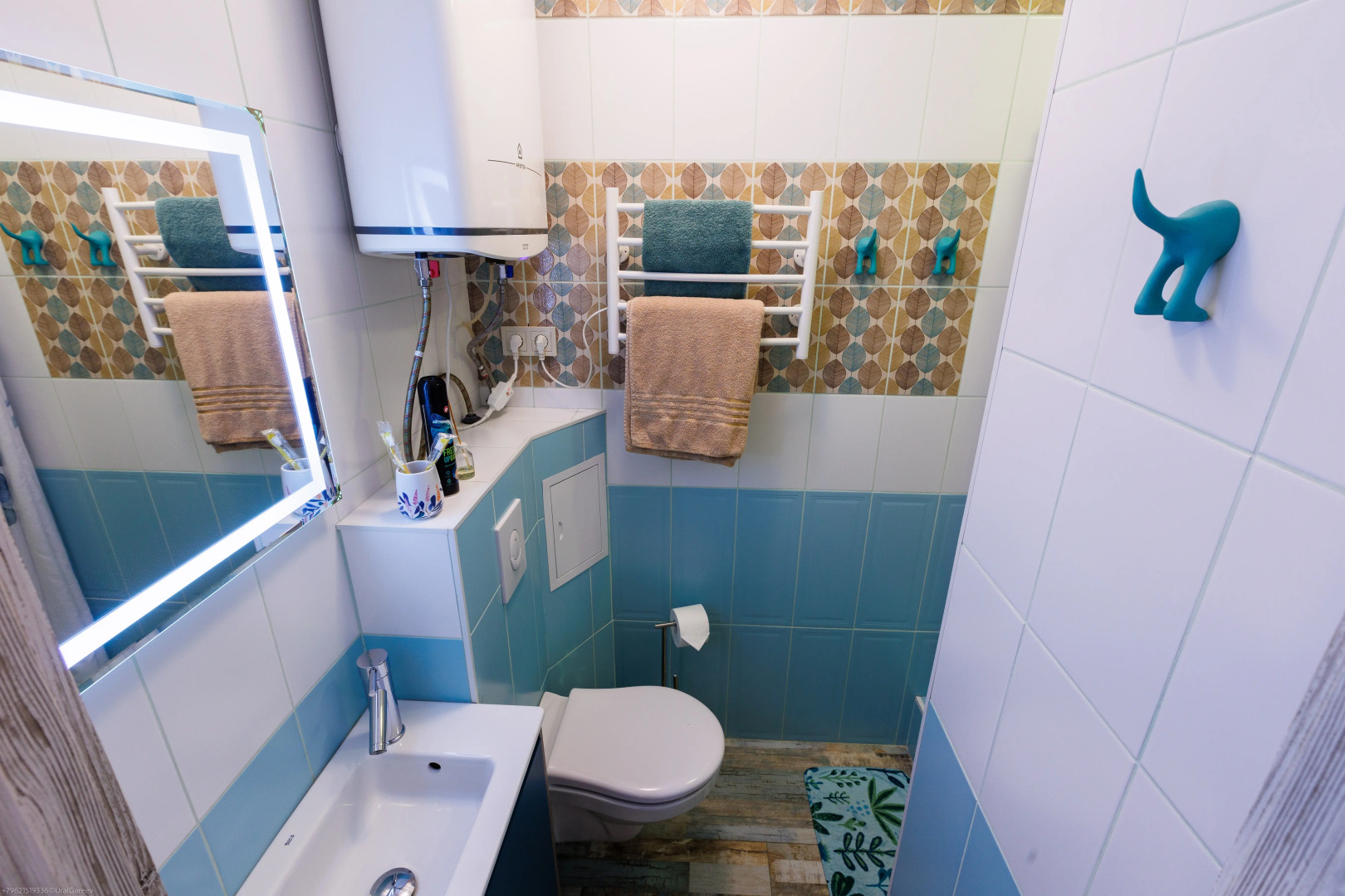 Квартира Двухуровневая с террасой для семьи