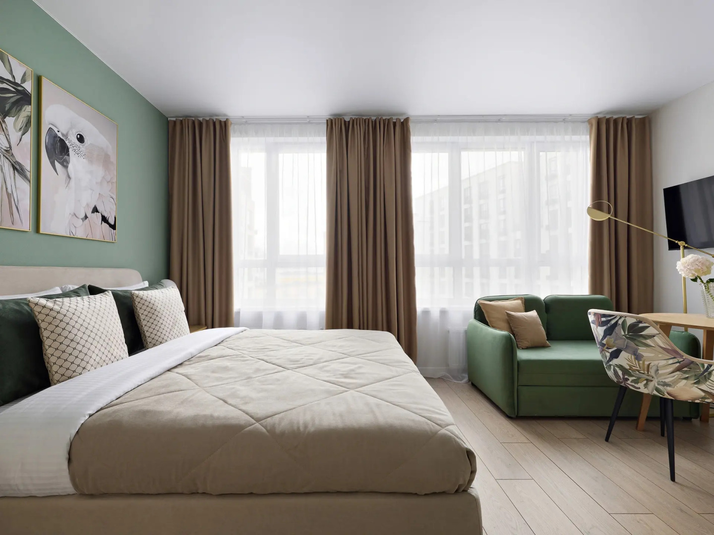 Квартира в новом доме у метро Балтийская