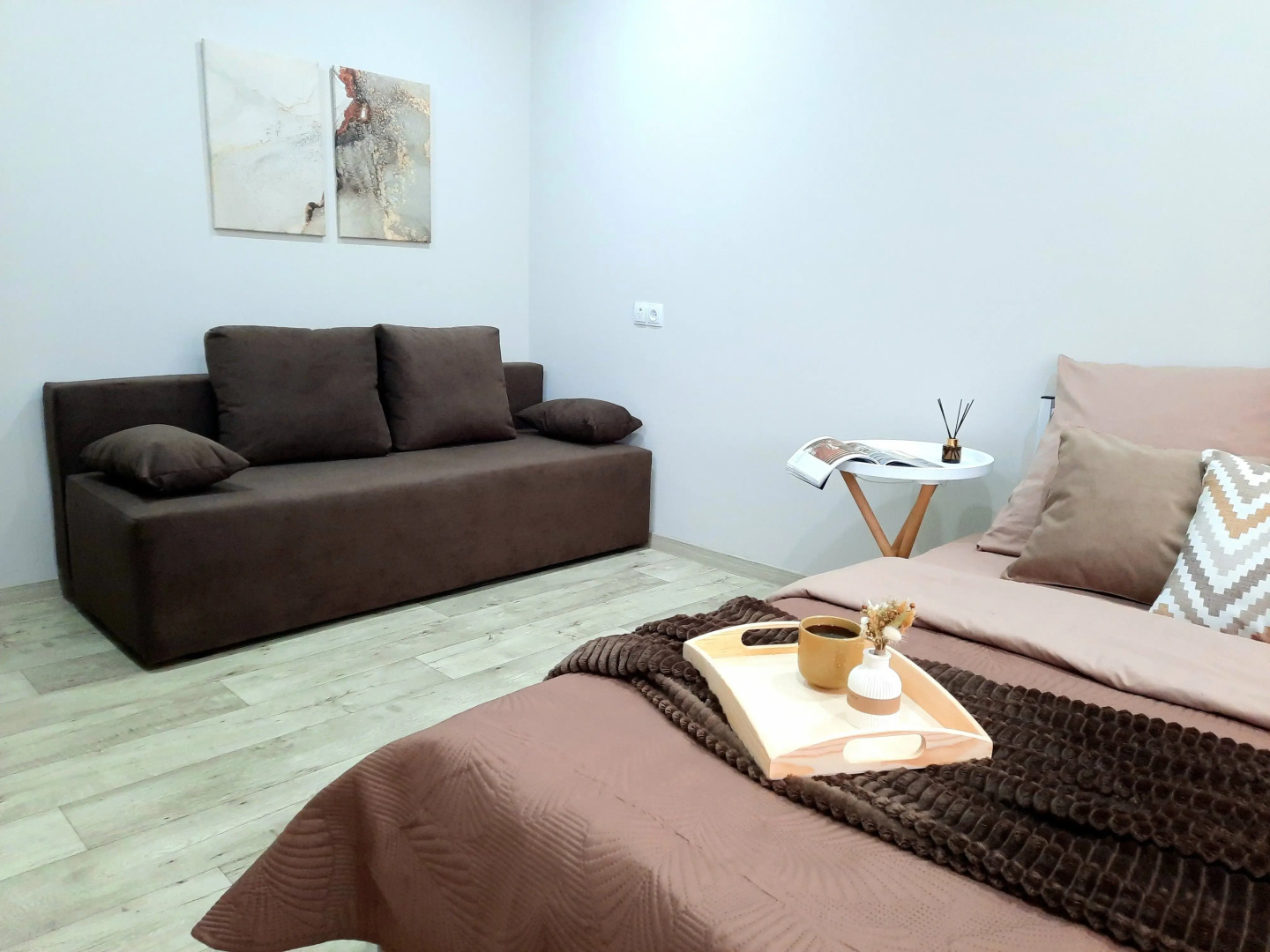 Квартира 1-ком. Бесконтактное заселение Мкр. КПТ Odeyalkin