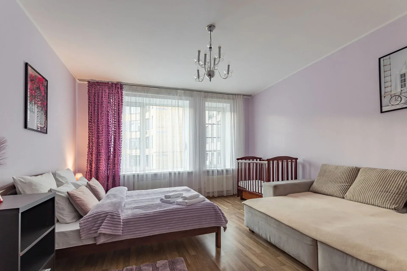 Просторная квартира в Центре Города с подземным паркингом