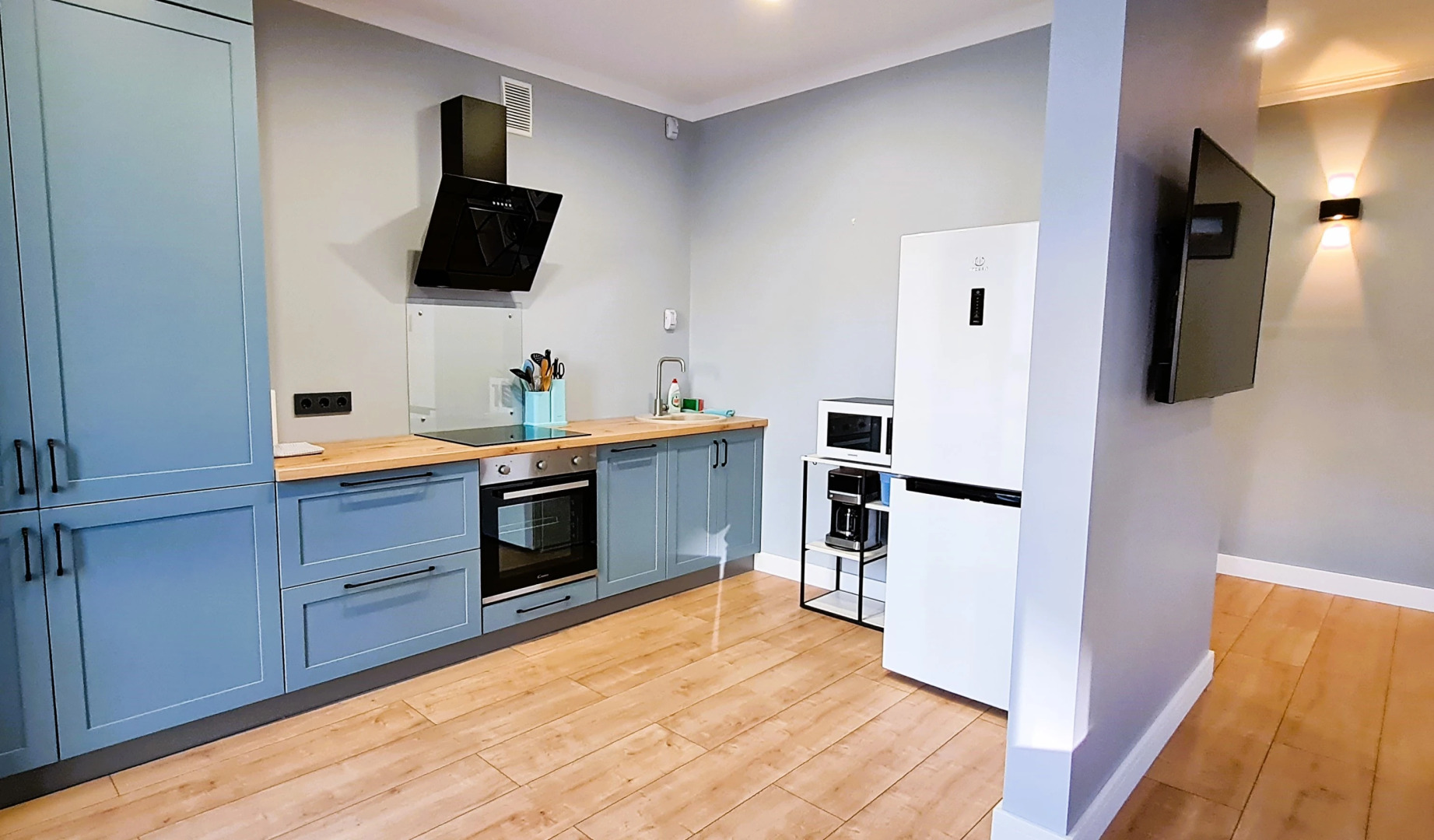 Квартира Светлая Евродвушка