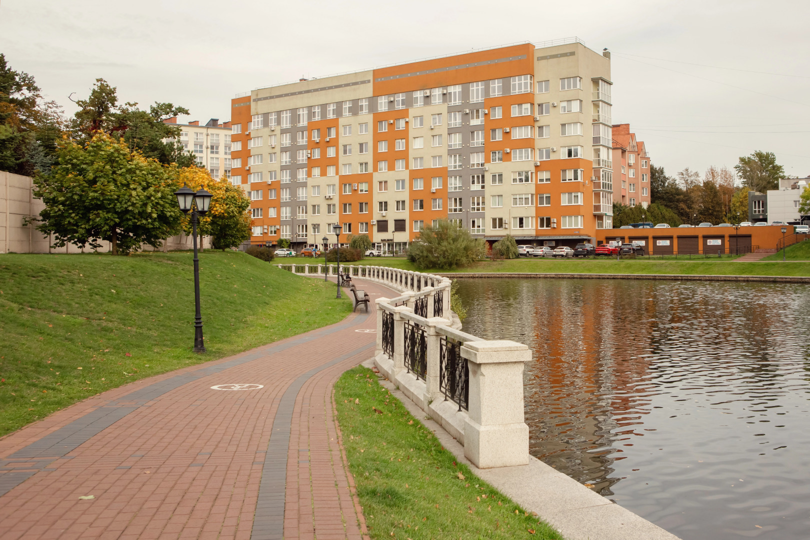 Квартира в центре у озера