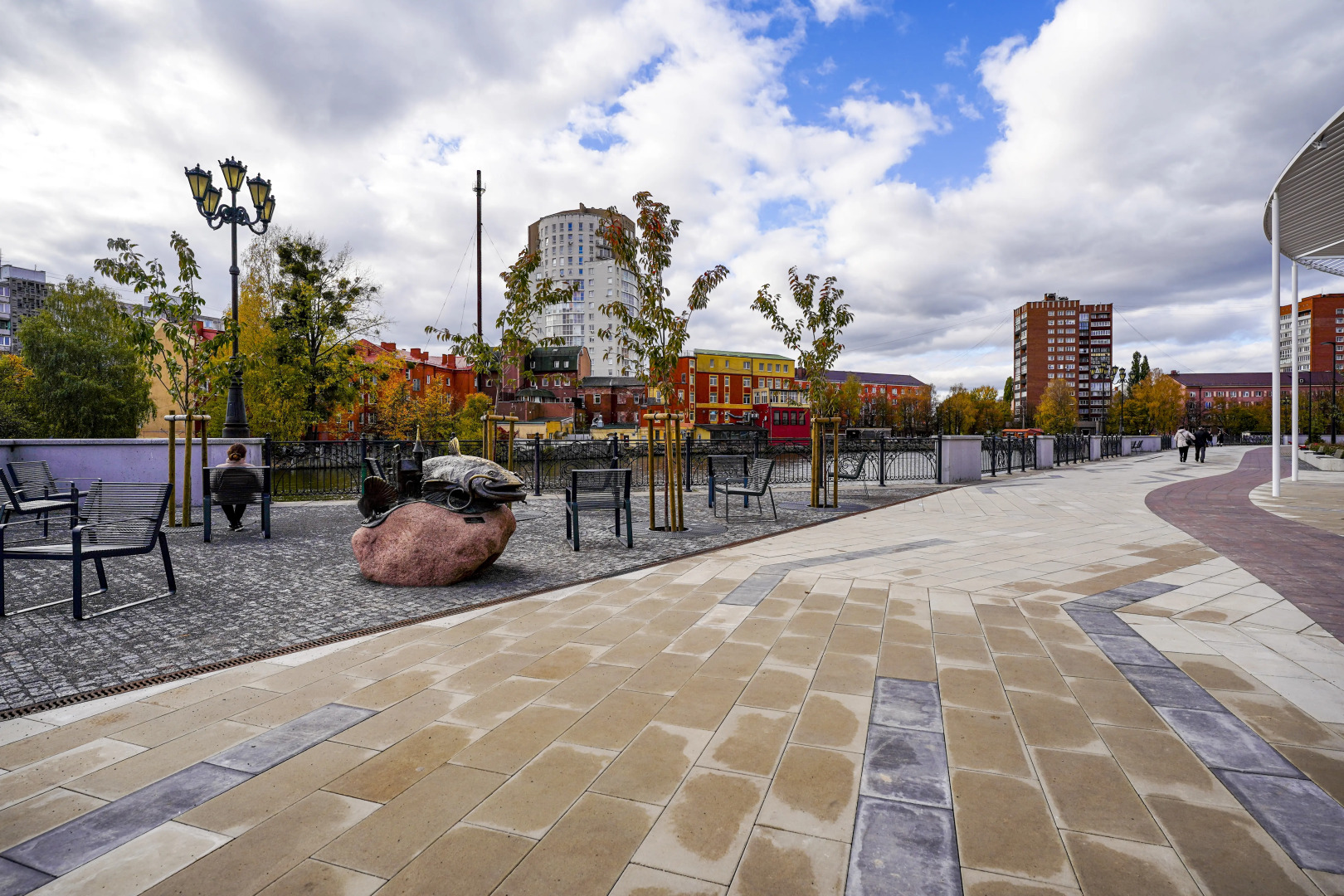 Апартаменты Рыбная Деревня с Прямым Видом на Реку