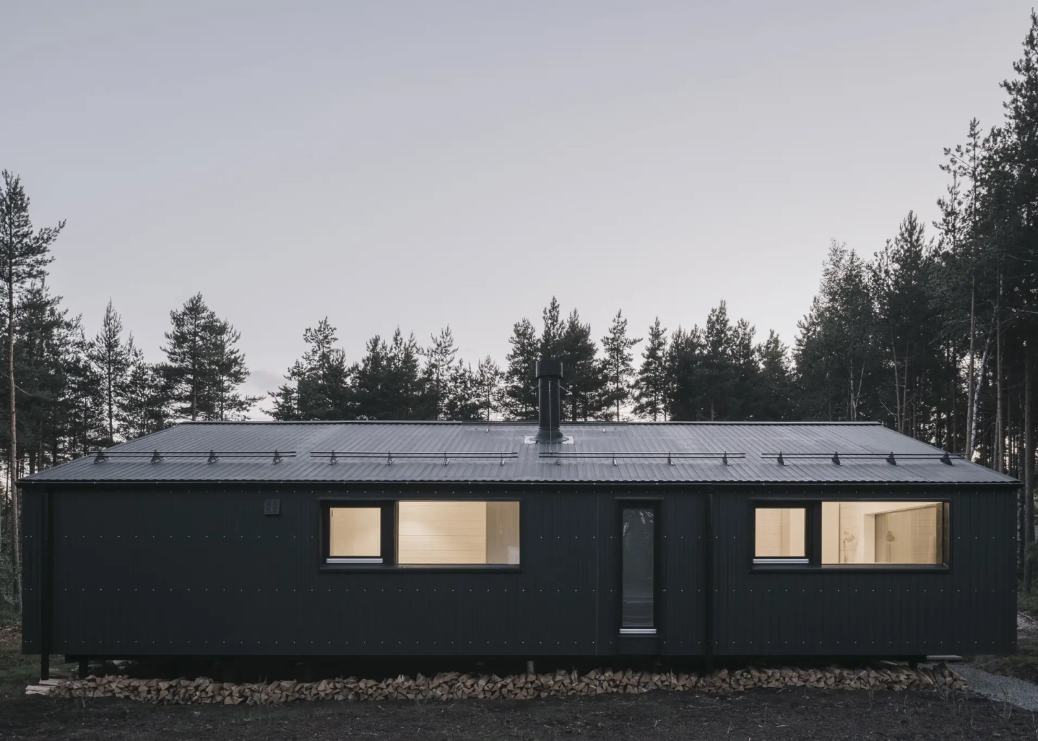 Гостевой дом Загородный дом с просторной террасой и баней