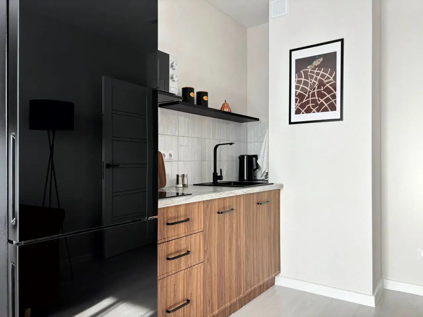 Квартира евродвушка для 4-х гостей с трендовым ремонтом