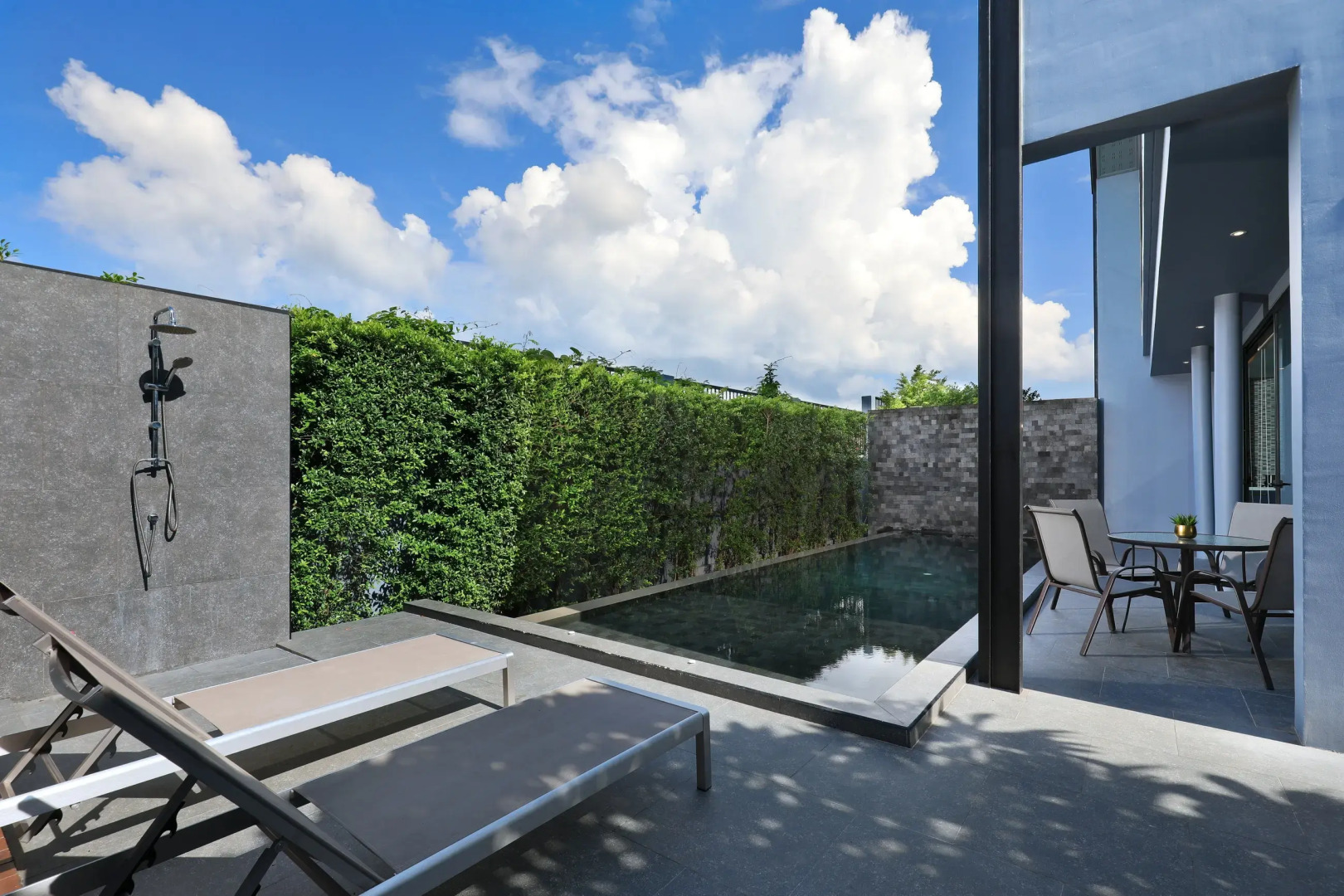 Вилла 3-комнатная с бассейном в 10 минут до пляжа Банг Тао GRN-A4