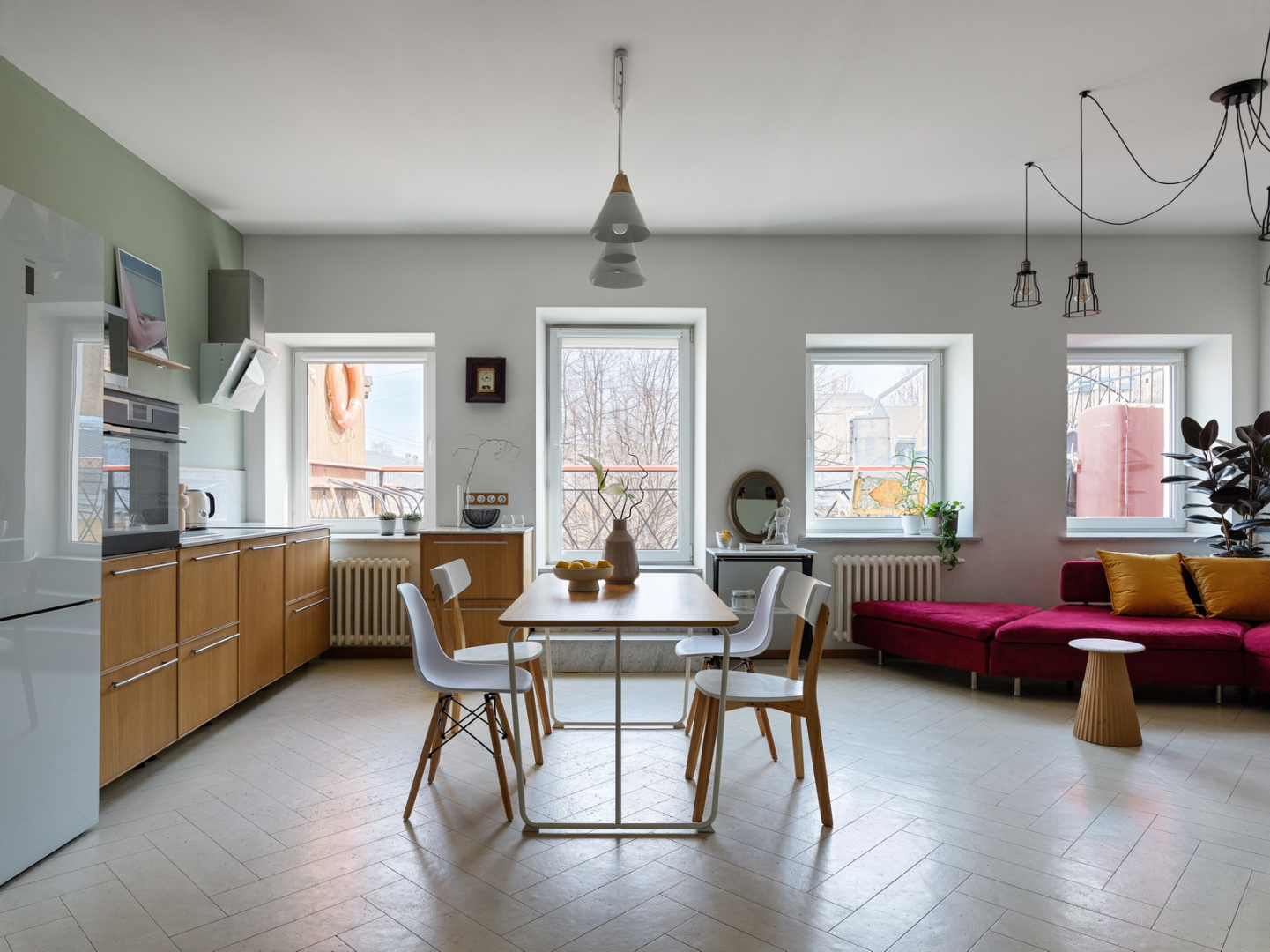 Апартаменты Gallery 130 кв.м с Террасой, Видом на Набережную Фонтанки и БДТ