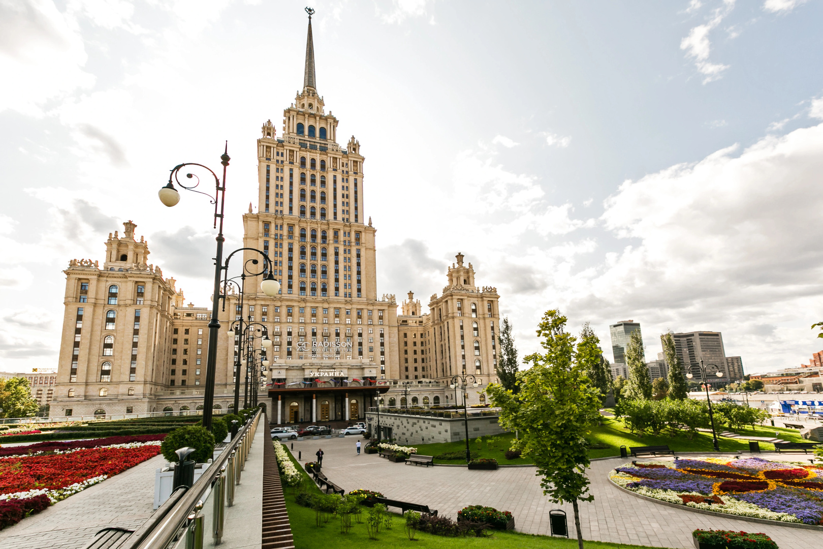 Historical tower on Kutuzovsky