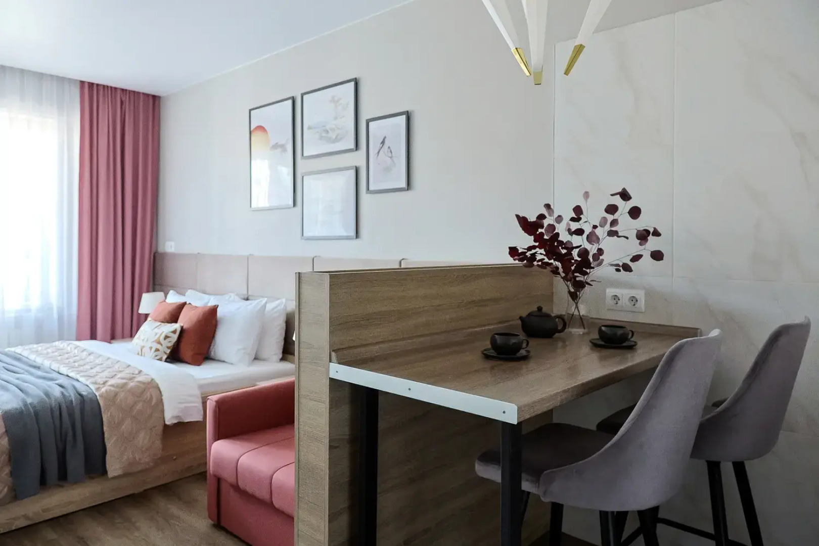 Апартаменты Студия Rose в самом центре Иркутска