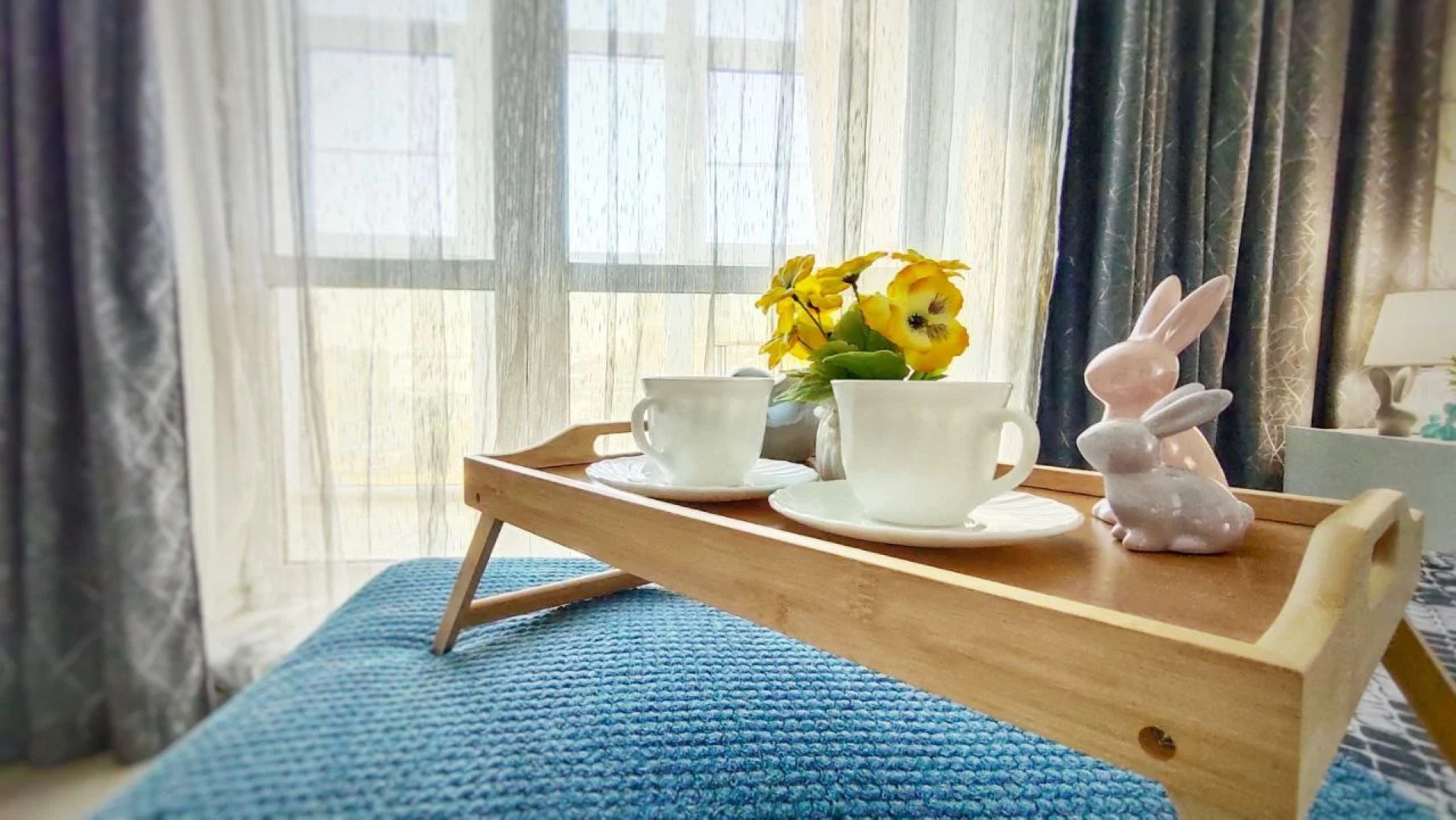 Квартира студия с видом на Амур и город