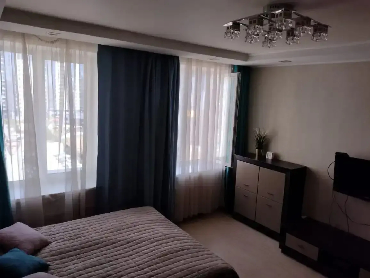 Апартаменты рядом с аквапарком Ривьера