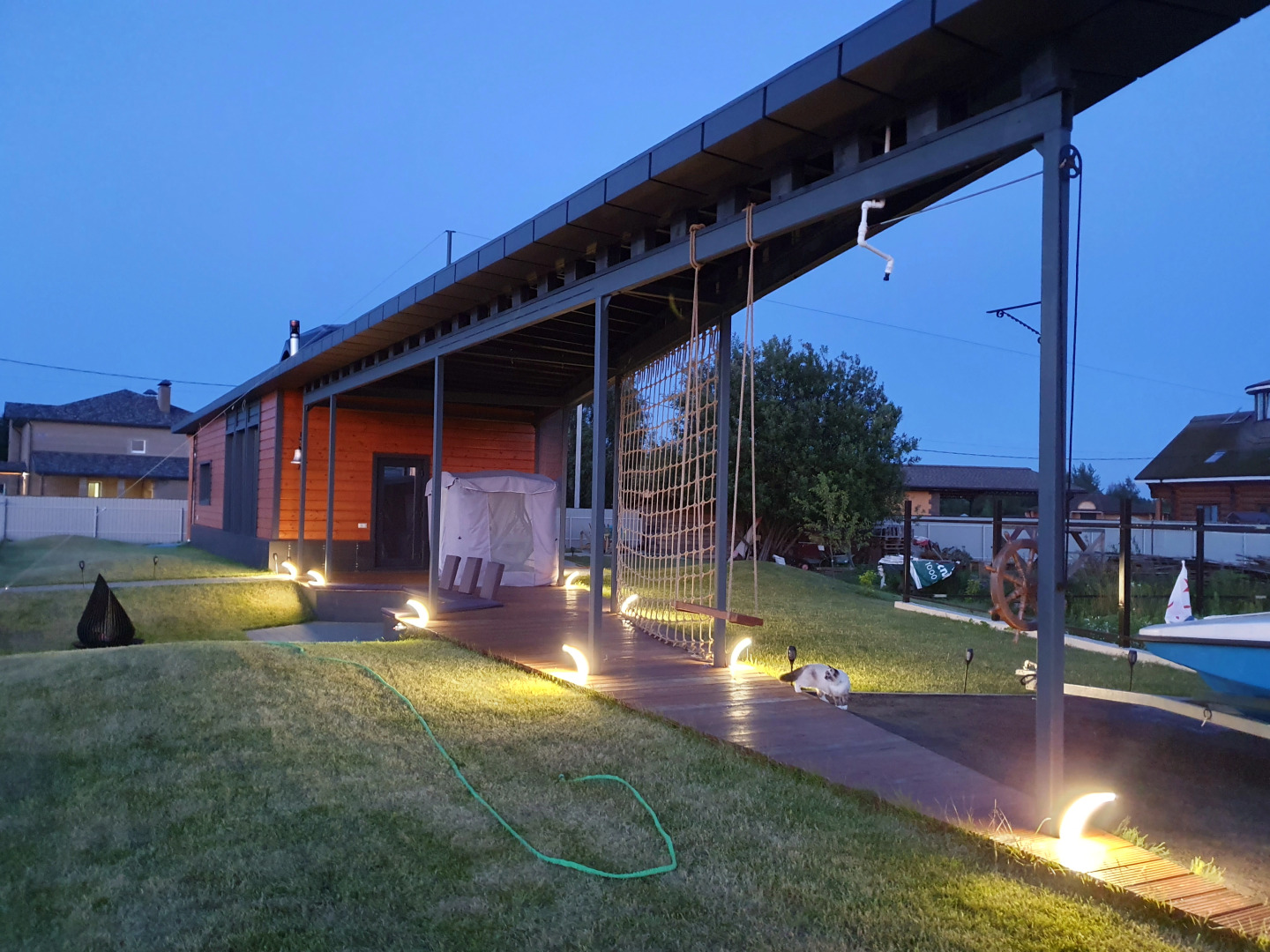 Частный дом Дом c сауной на берегу Волги