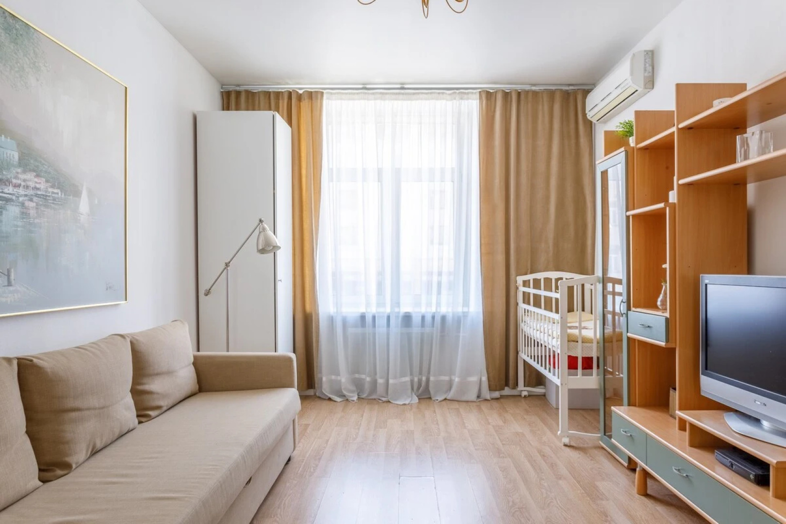 Апартаменты с 3-мя спальнями на Тверской