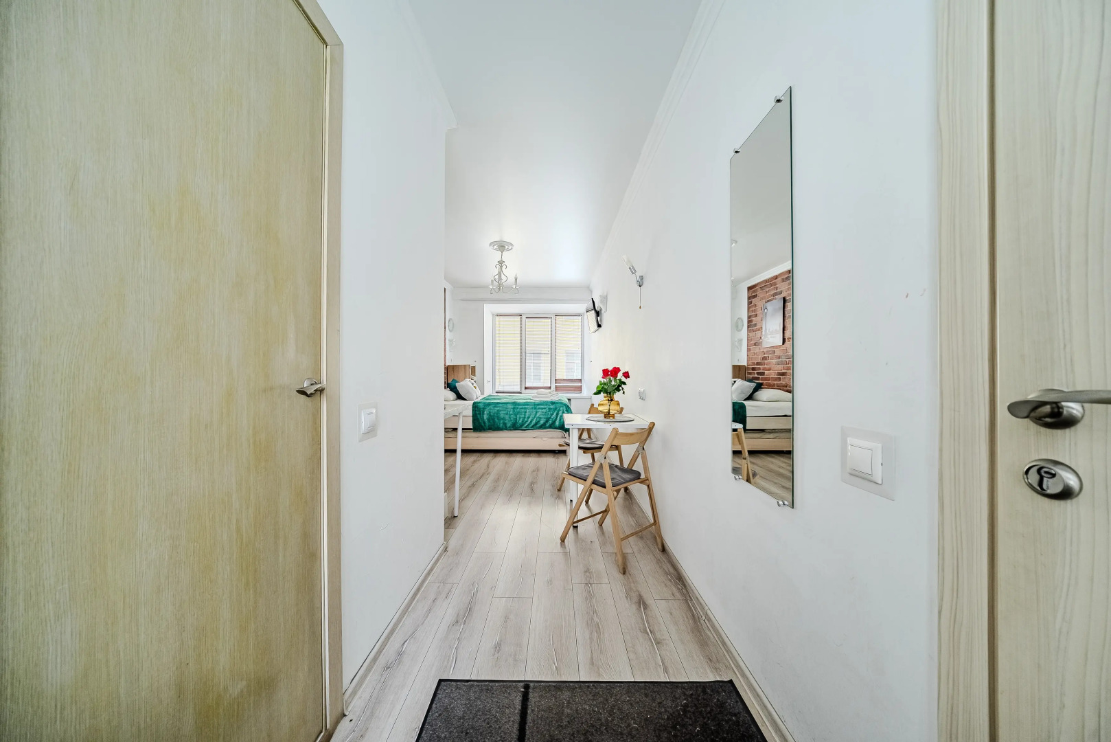 Апартаменты Трехместный номер студио в центре города