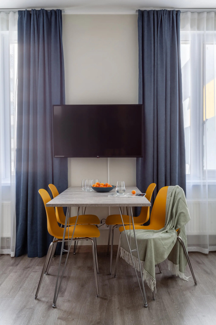 Квартира V Apartments в скандинавском стиле в 15 минутах от Пулково