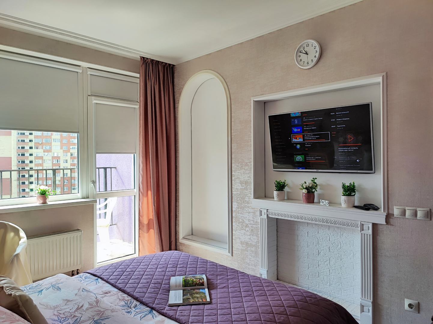 Апартаменты однокомнатная квартира на Фермора район "Сельма"