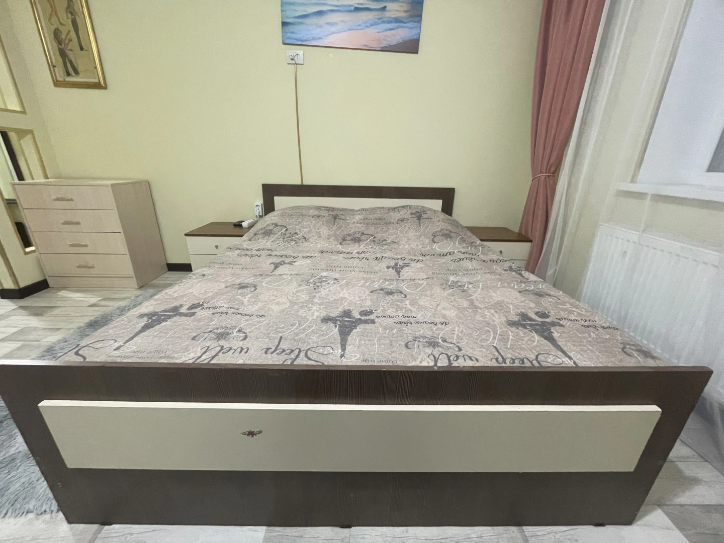 Квартира Уютная с видом на озеро