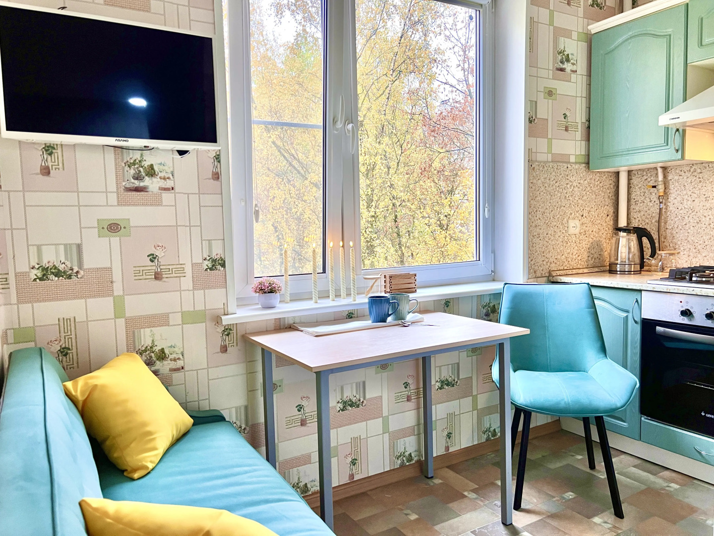 Квартира стильная 4 минуты пешком от метро Проспект Вернадского