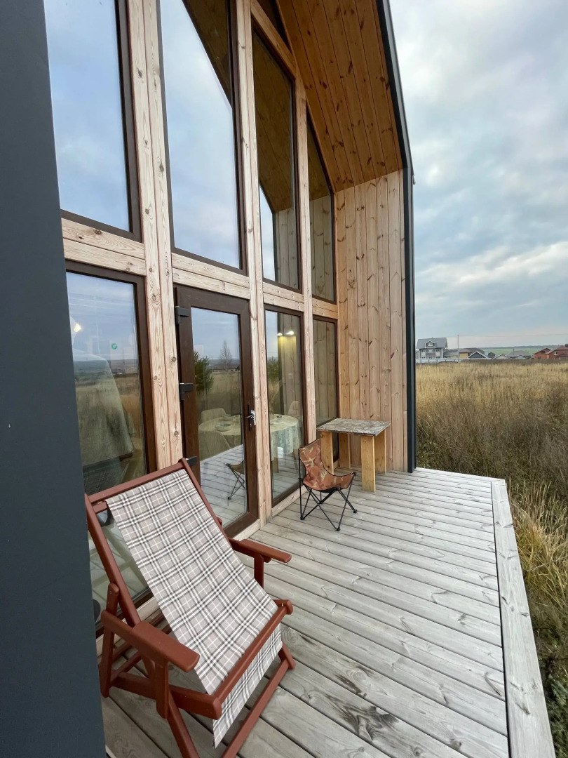 Частный дом Уютный Барнхаус 61м2 в Ленино-Кокушкино