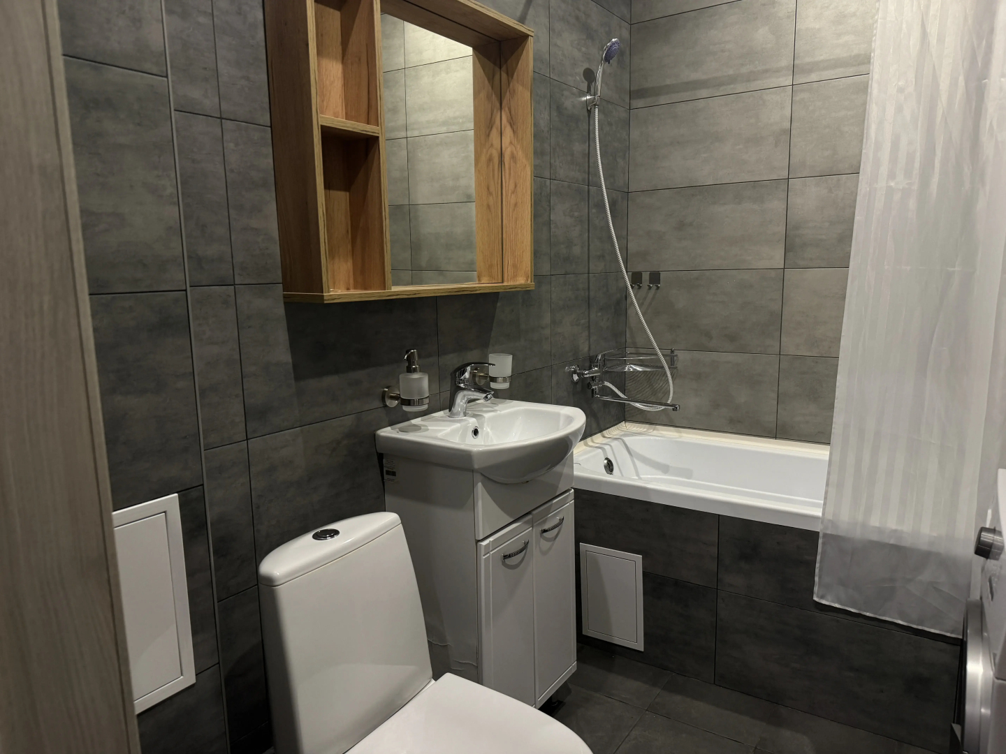 Апартаменты Hugge Place Студия с видом на ОБЬ