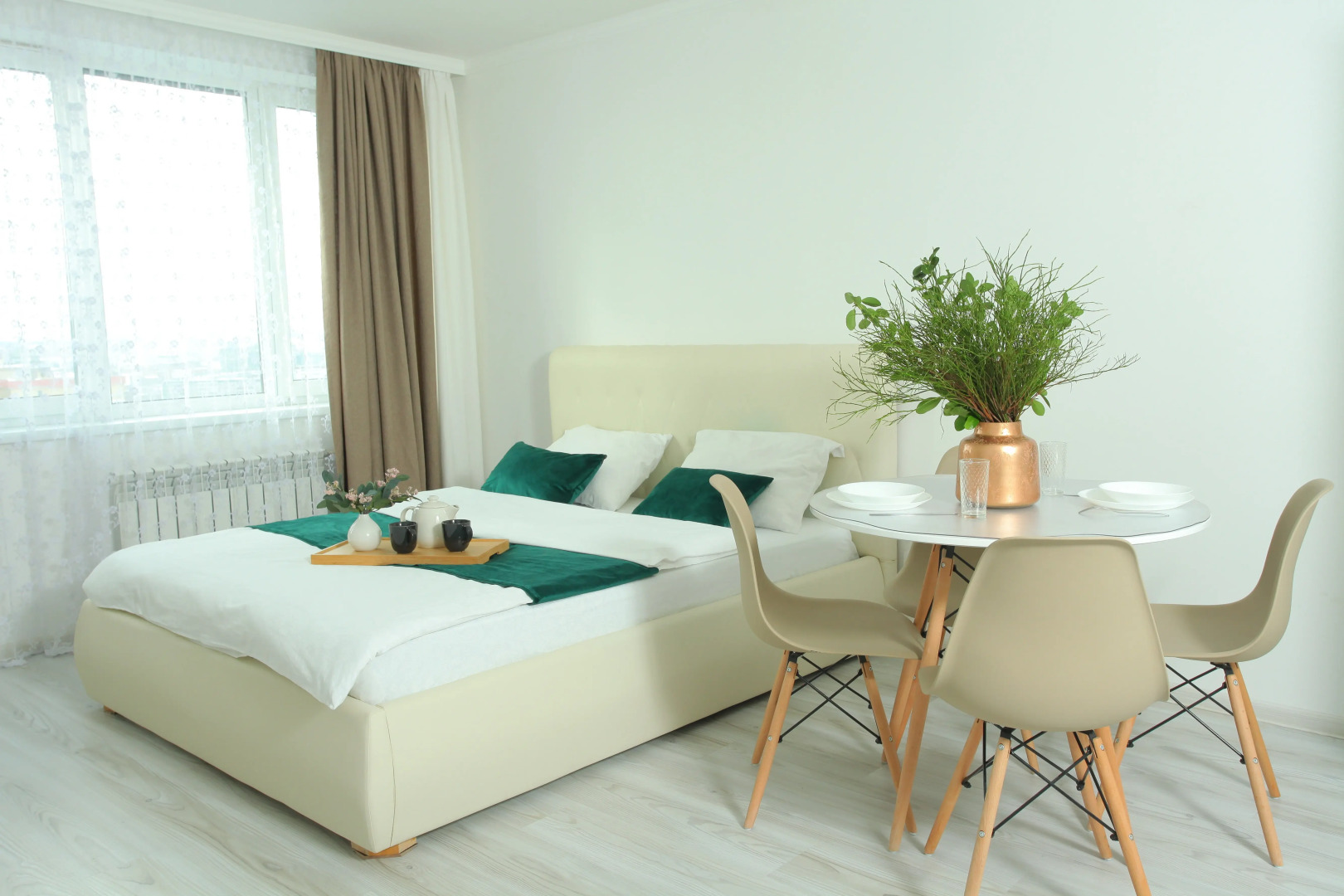 Квартира Светлые на 22 этаже