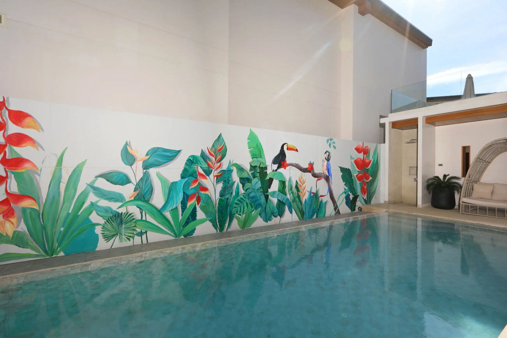 Вилла New Zenithy 3 спальни частный бассейн рядом с пляжем Банг Тао Zen-9