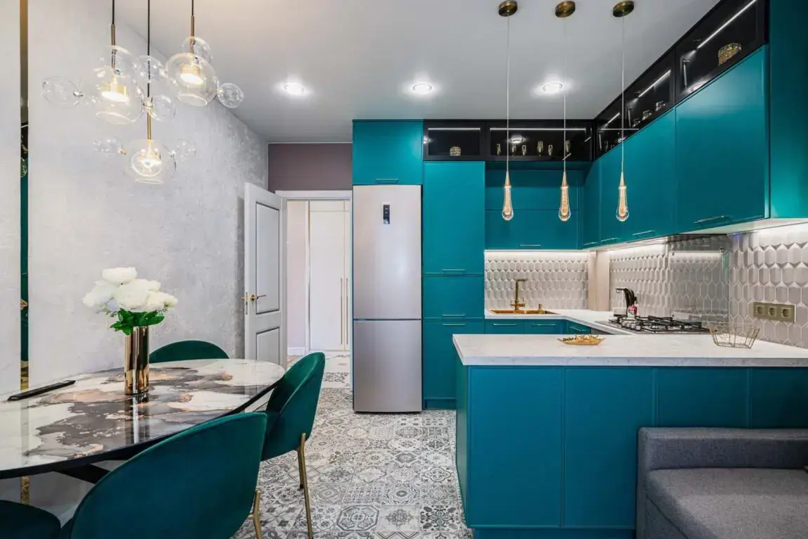 Апартаменты Crown39 - Strela - 2к №106: 71 м2, 2 этаж из 13