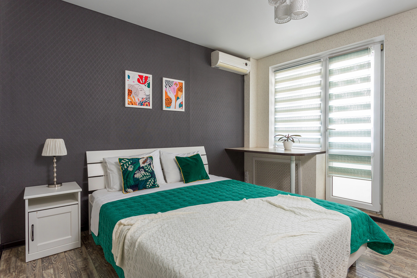 Апартаменты двухкомнатные недалеко от центра и парка