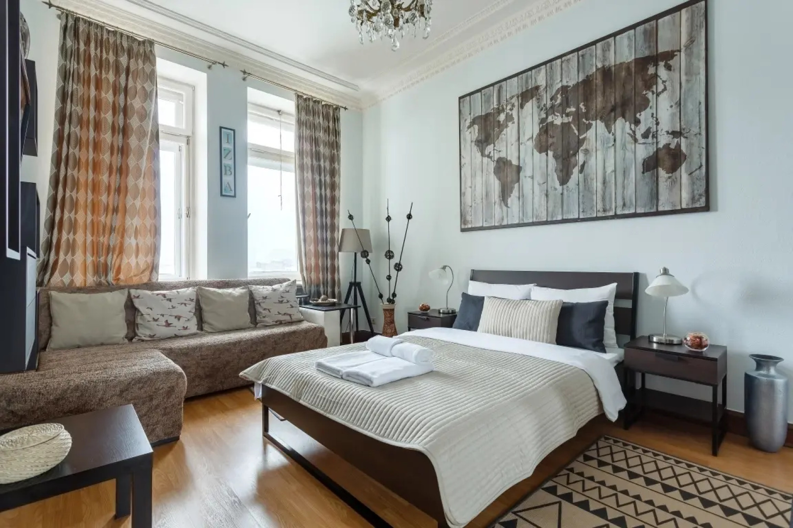 Апартаменты Улучшенные 3 Комнатные с Видом на Москву-Сити