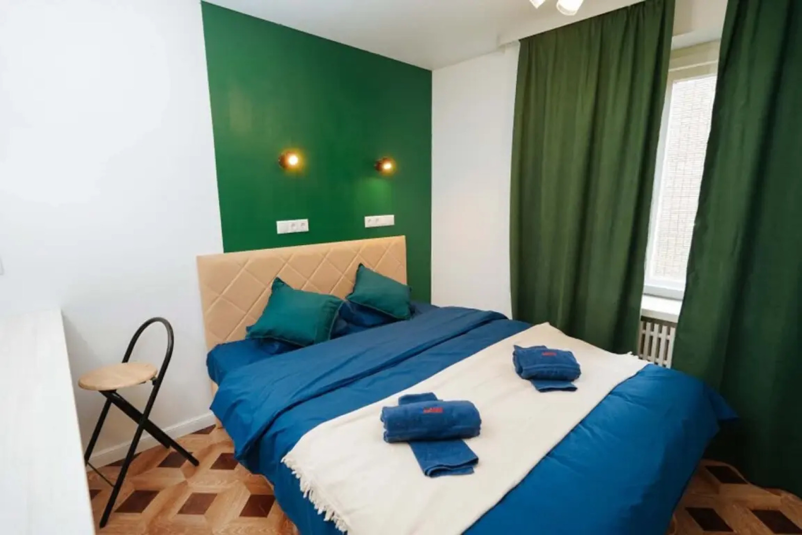 Апартаменты Студия Классическая С Современным Ремонтом на Курчатова