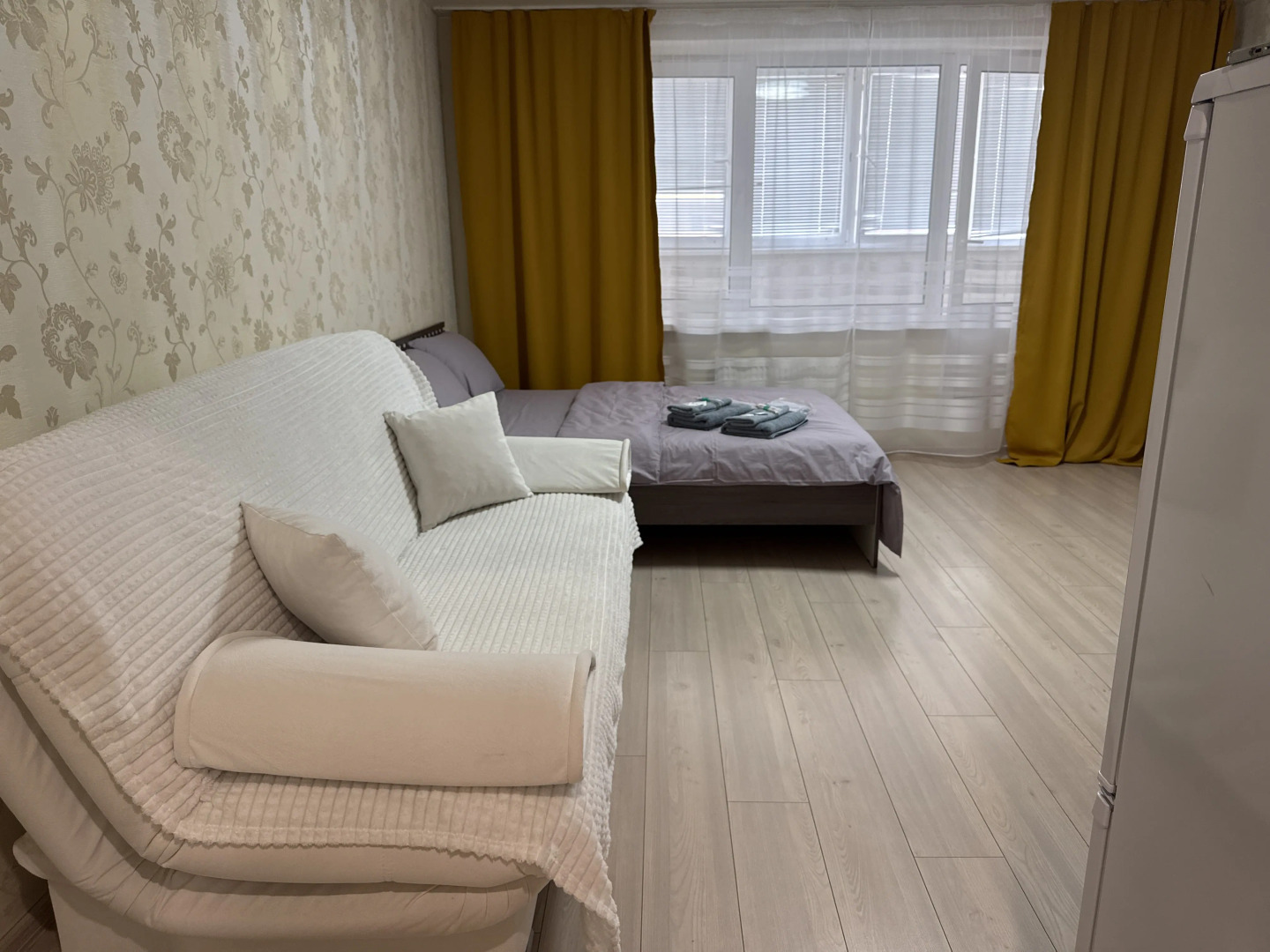 Квартира уютная студия с домашней атмосферой